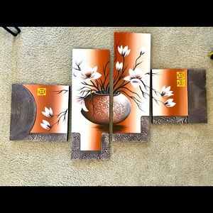 Multi-panel canvas wall decor!